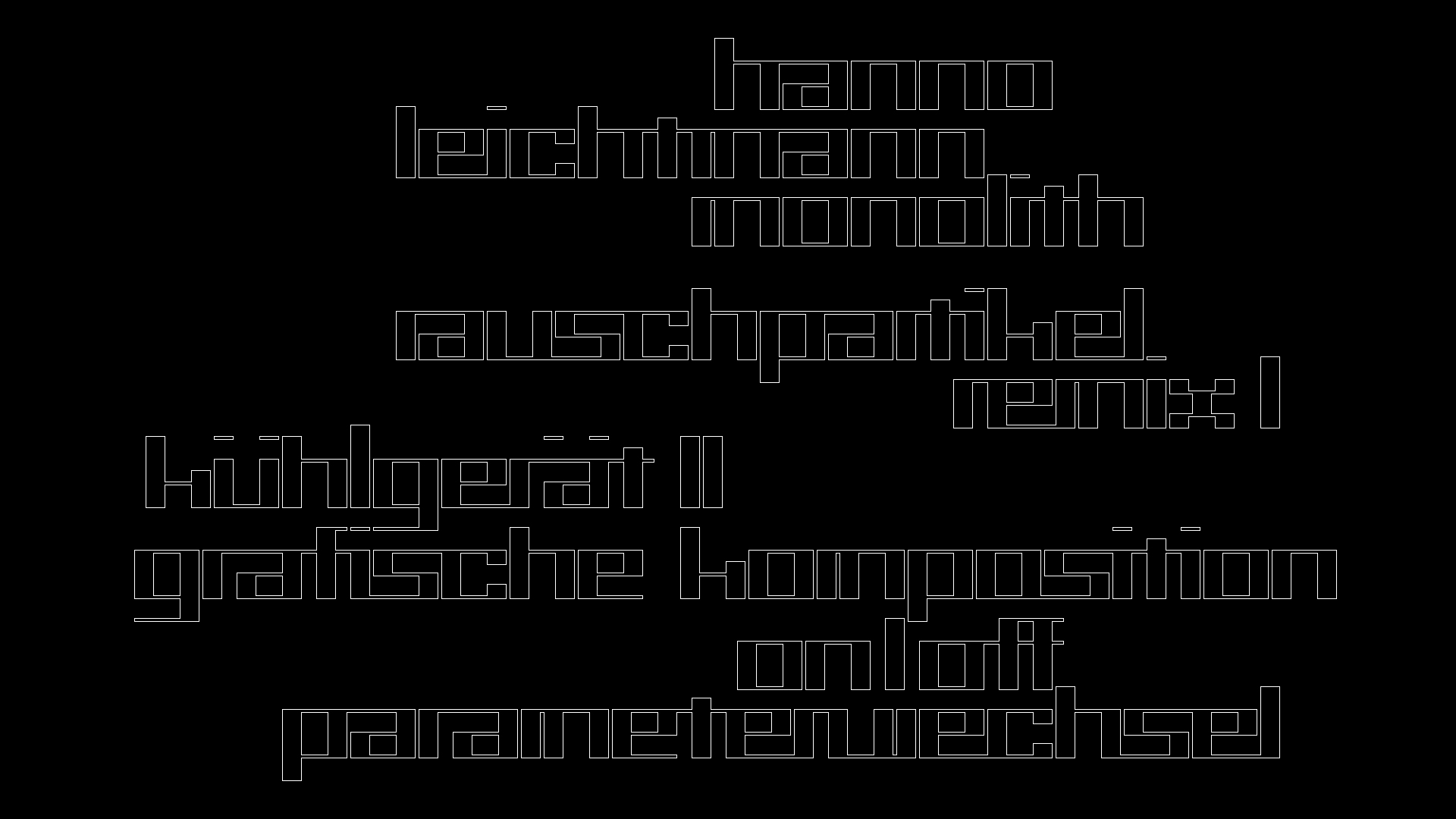 2021-03-10 Hanno Leichtmann - 1996 Monolith (rauschpartikel Remix 1 - 3)